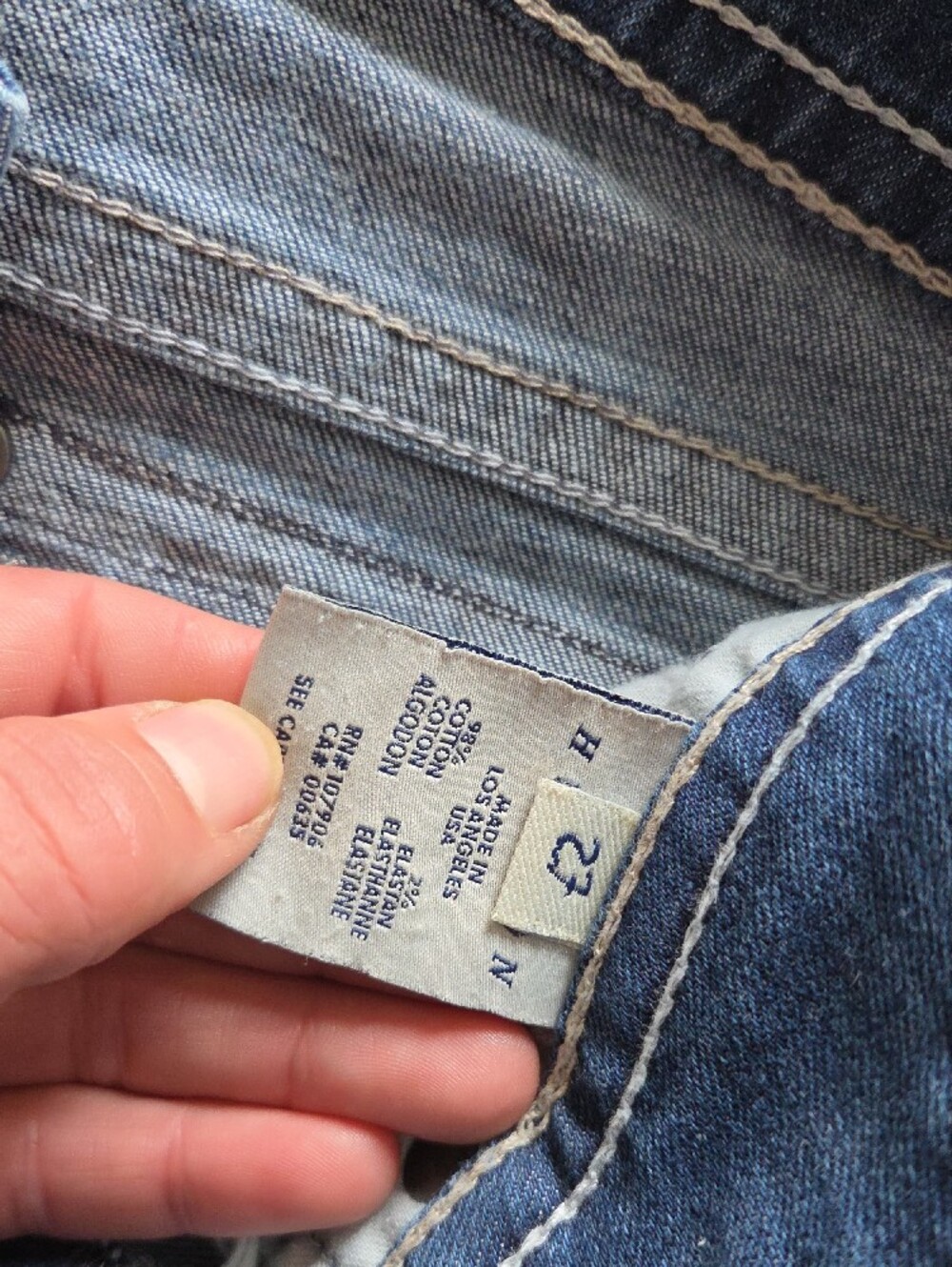Hudson Women's Light Blue Flare Jeans - Picture 3 of 7
